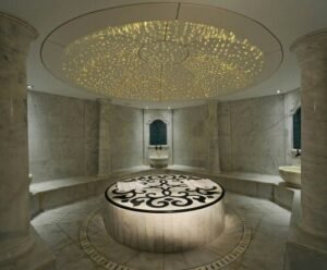 Luxury Moroccan Bath: Relaxation and Comfort